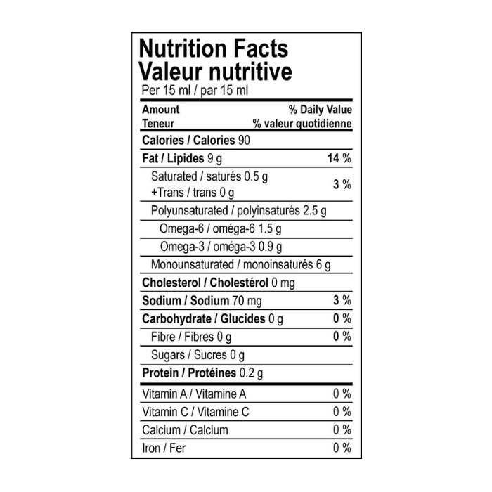 Earth Island - Original Vegenaise, 473ml - Nutrition Facts