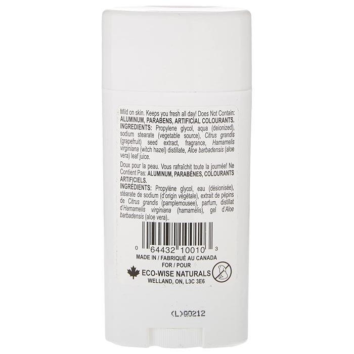 Earthwise - Natural Deodorant Sticks - Fresh Plus, 75g  - back