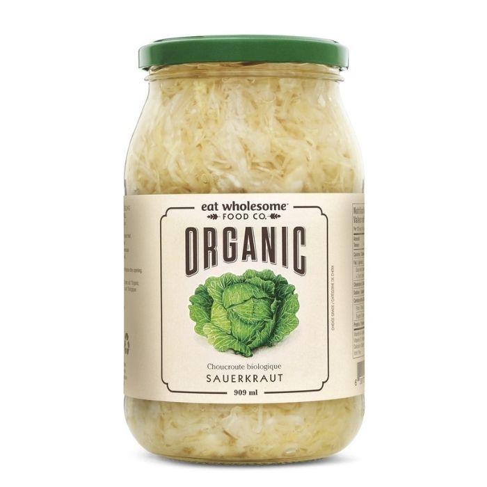 Eat Wholesome - Organic Sauerkraut, 909ml - front