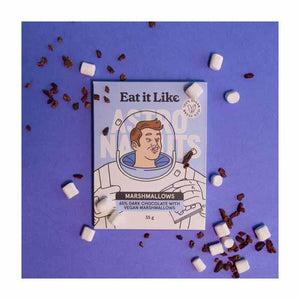 Eat it Like - Astronauts 65% Dark Chocolate with Marshmallows, 35g