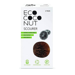 EcoCoconut  - Eco-Friendly Scourers, Twin Pack