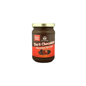 Ecoideas - Organic Dark Chocolate Hazelnut Spread, 300g