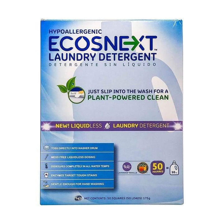 EcosNext – Lavender Vanilla Liquidless Laundry Sheets, 6 Oz- Pantry 1
