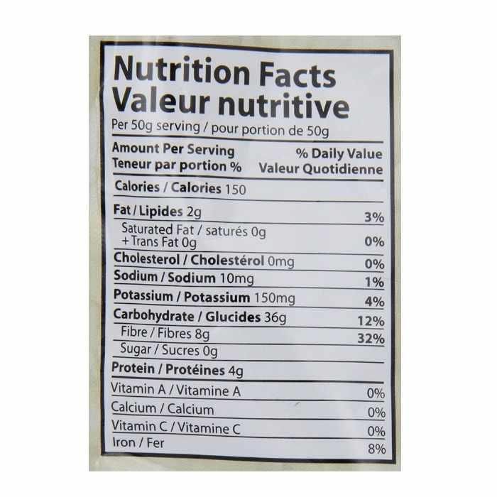 Eden Foods - Organic Popcorn, 566g - Nutrition facts