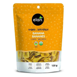 Elan - Organic Banana Chips, 135g