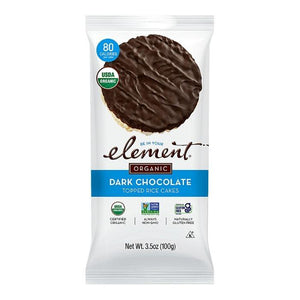 Element - Organic Dark Chocolate Dipped Rice Cakes, 100g