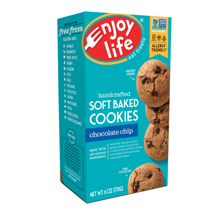 Enjoy Life – Soft Baked Chocolate Chip Cookies, 6 oz- Pantry 1