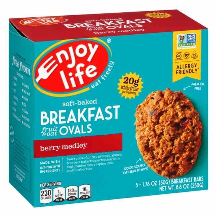 Enjoy Life - Berry Medley Breakfast Ovals - Front