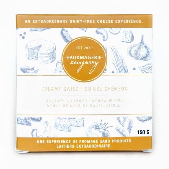 Fauxmagerie Zengarry - Creamy Swiss Cashew Cheese, 150g - front