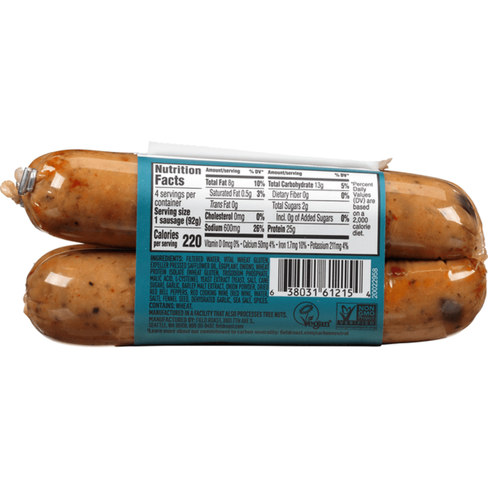 Field Roast - Italian Sausage- Pantry 2