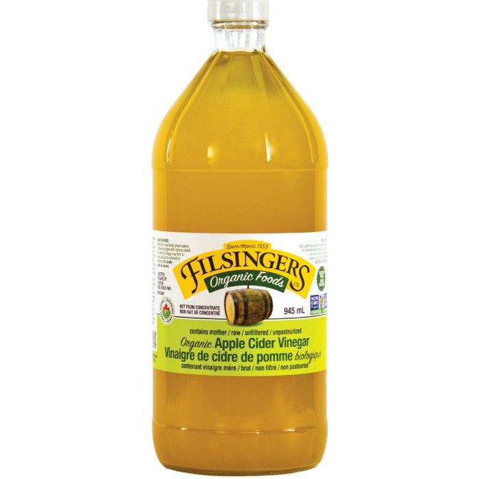 Filsingers Organic Ltd. - Filsingers Apple Cider Vinegar Organic, 945ml