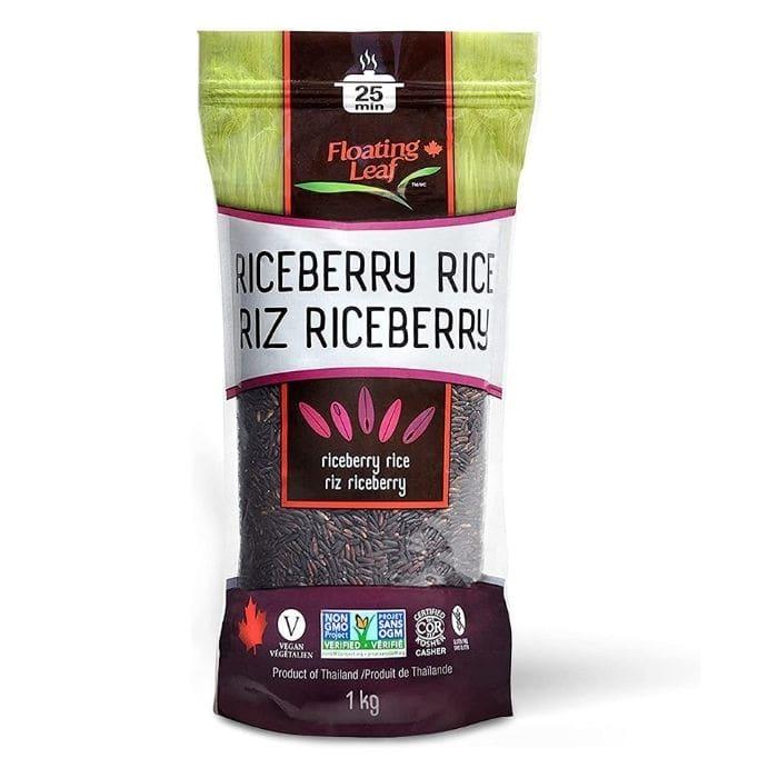 FloatingLeaf - Pure Riceberry Rice, 1kg - front