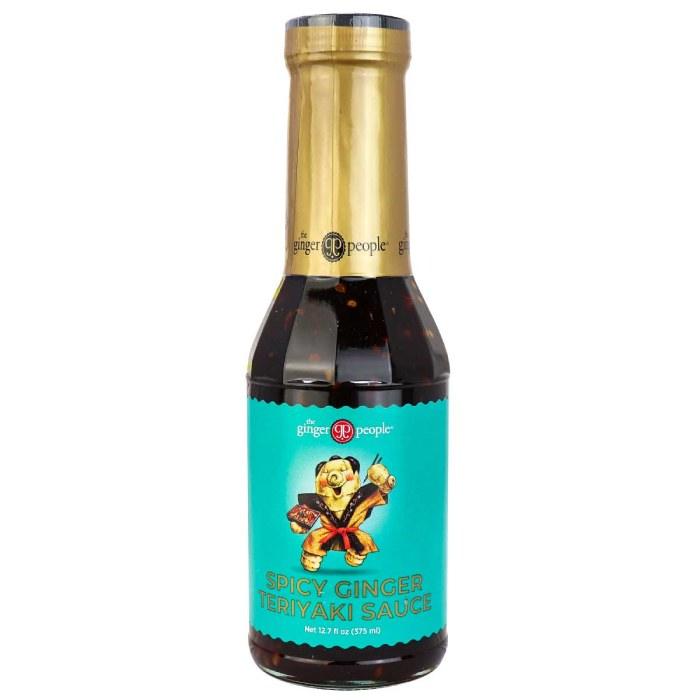 Food Market Management - The Ginger People Spicy Ginger Teriyaki, 375ml