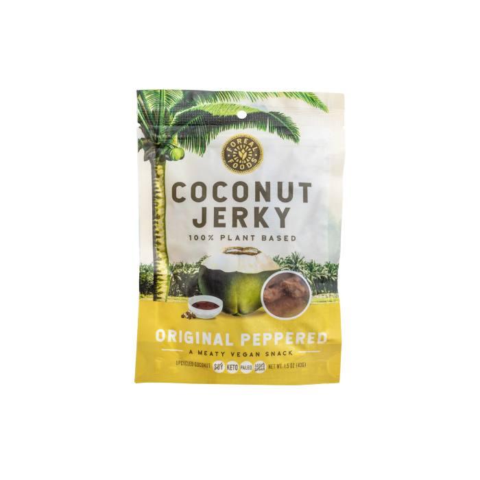 Foreal Snacks - Original Peppered Vegan Coconut Jerky, 1.5oz