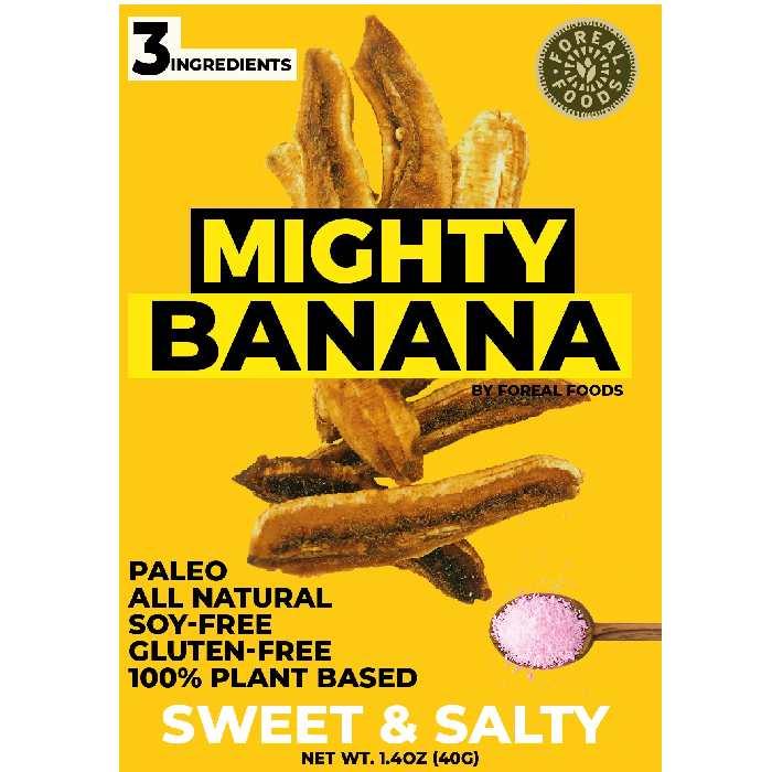 Foreal Foods - Mighty Bananas - Sweet & Salty, 40g