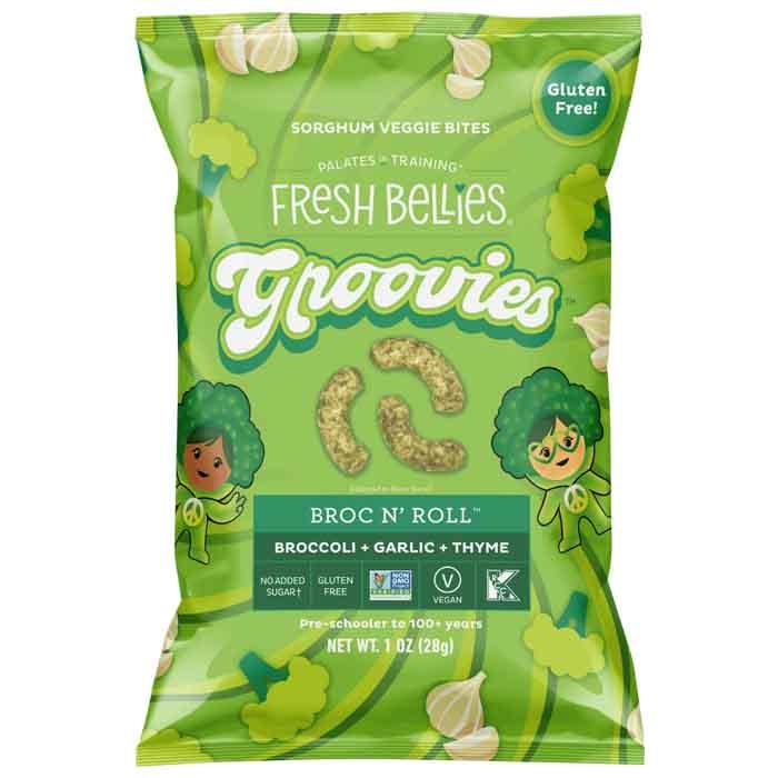 Fresh Bellies - Groovies Sorghum Veggie Bites , Groovies - Broc n Roll
