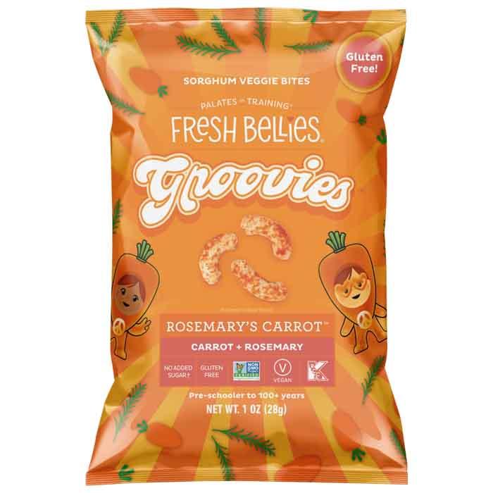 Fresh Bellies - Groovies Sorghum Veggie Bites, Groovies - Rosemary's Carrot