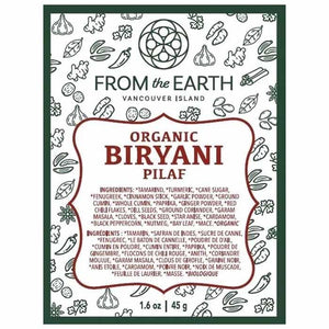 From The Earth - Organic Biryani Rice Pilaf, 45g