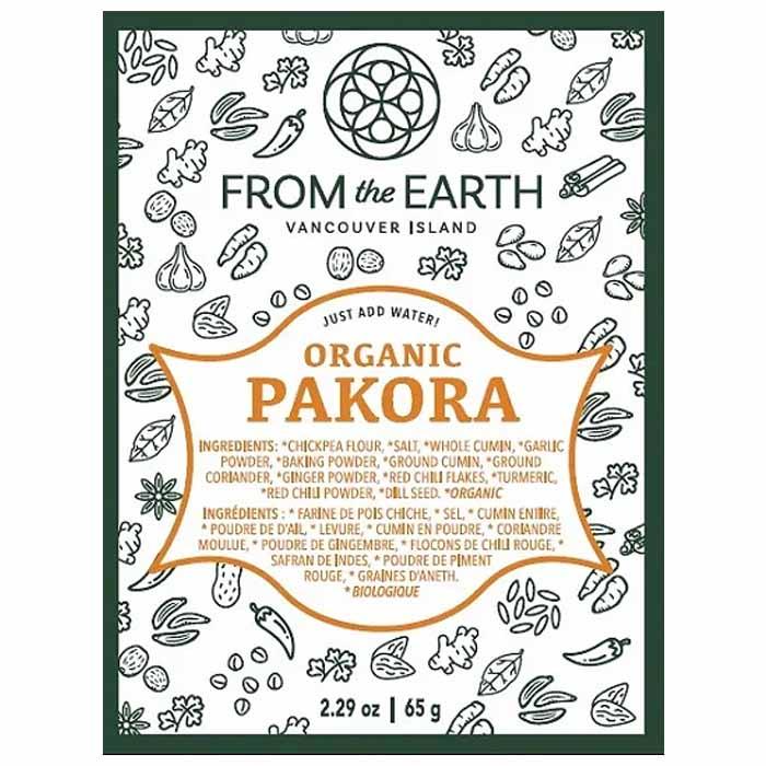 From The Earth - Organic Pakora Mix, 65g