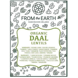 From the Earth - Organic Daal Lentils, 33g