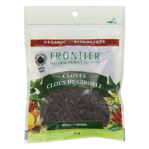 Frontier Co-op - Organic Cloves Whole, 31g