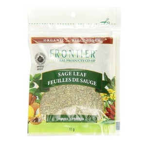 Frontier Co-op - Organic Sage Leaf, Rubbed, 11g
