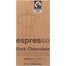 Galerie Au Chocolat - Fairtrade Dark Chocolate Bars (72%) - Espresso, 100g