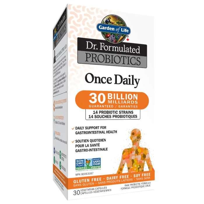 Garden of Life - Dr. Formulated Probiotics - Once Daily Vcaps 30 Capsules