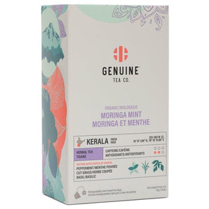 Genuine Tea - Organic Moringa Mint, 15 Bags