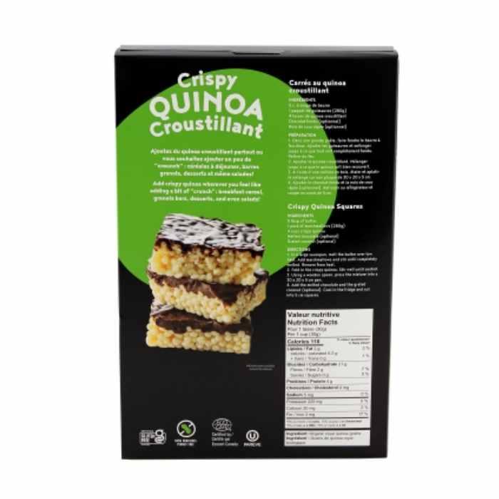 GoGo Quinoa - Organic Crispy Quinoa back