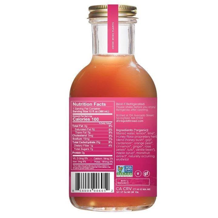 Goldthread – Tonic – Vegan Honey Rose, 12 oz- Pantry 2