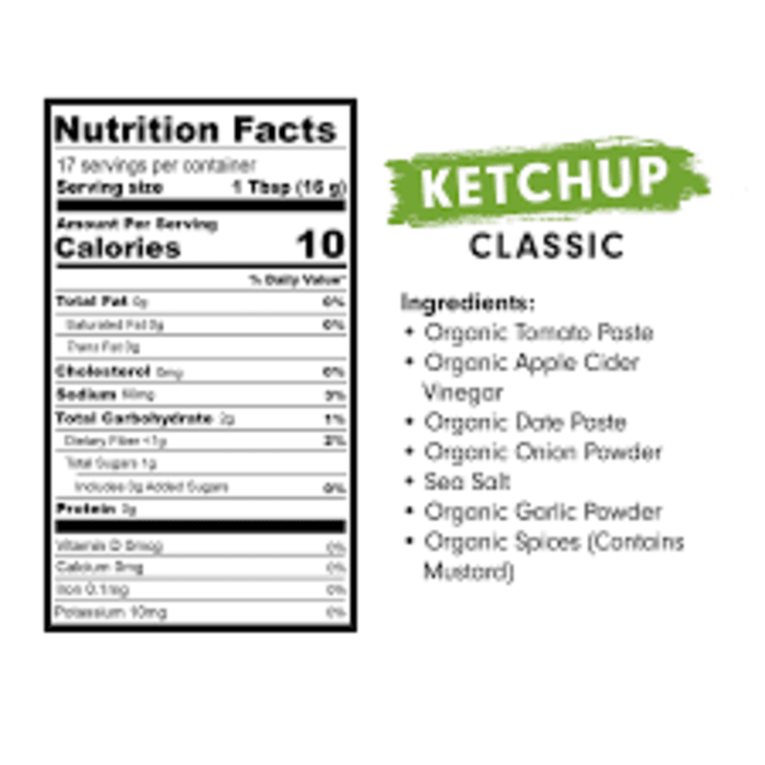 Good Food For Good – Ketchup Classic, 9.5 oz- Pantry 3