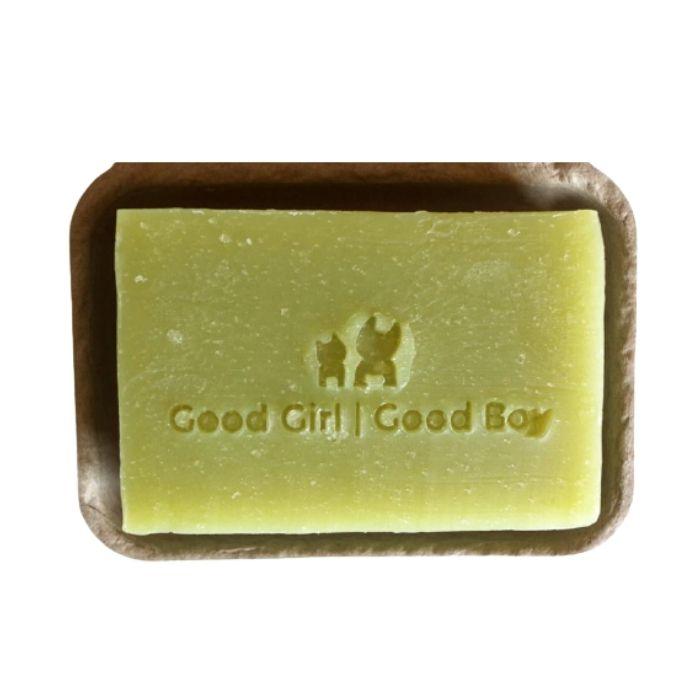 Good Girl | Good Boy - Basil and Palmarosa Organic Dog Shampoo Bar