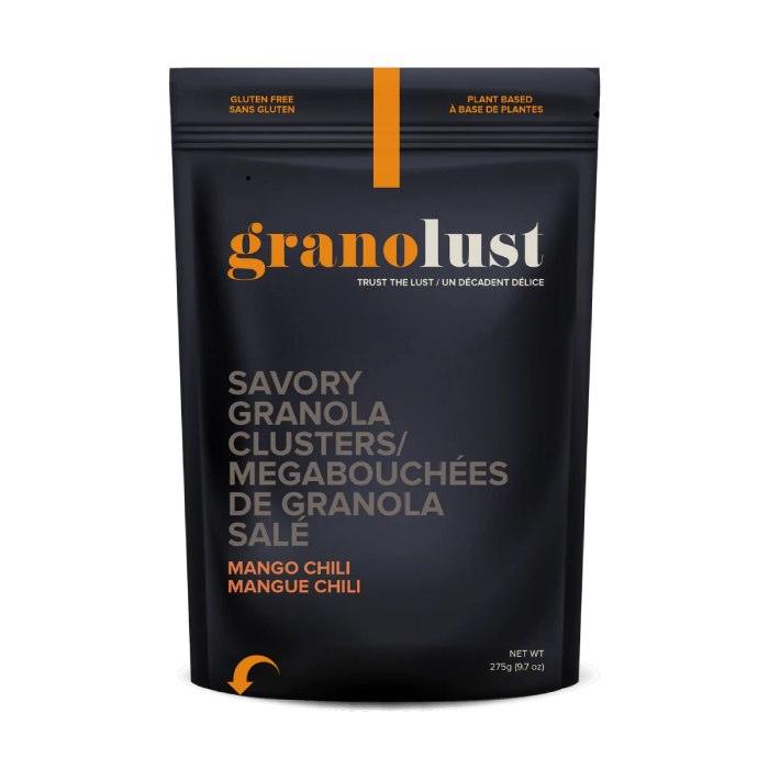 Granolust - Savoury Granola Clusters - Mango Chili, 275g