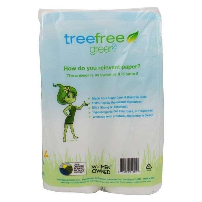 Green2 - Tree-Free Paper Towels, 2pk- Household Essentials 2