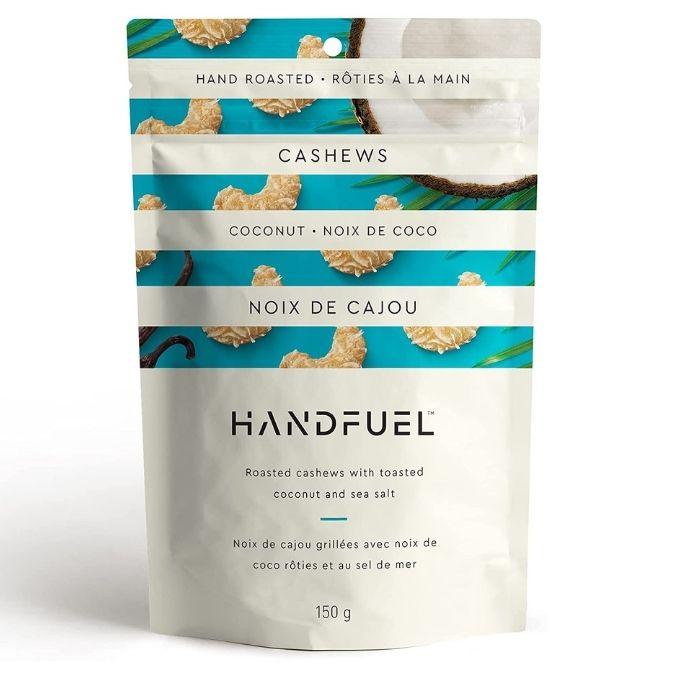 Handfuel - Dry Roasted Coconut Cashews, 150g - front