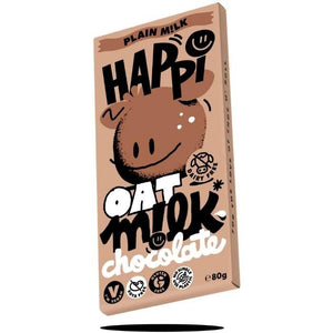 Happi - Oat M!lk Chocolate Plain Milk Bar, 80g