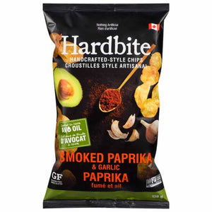 Hardbite - Hand-Crafted Style Chips Smoked Paprika & Garlic, 128g