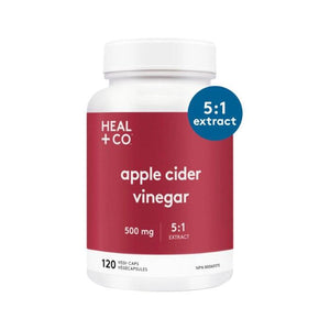 Heal + Co. - Apple Cider Vinegar 500mg, 120 Capsules