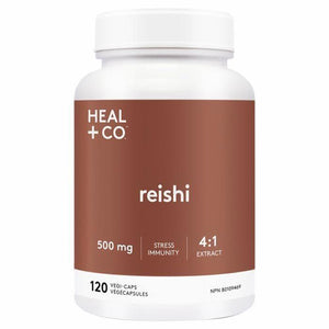 Heal + Co. - Reishi (4:1 Extract) 500mg, 120 Capsules