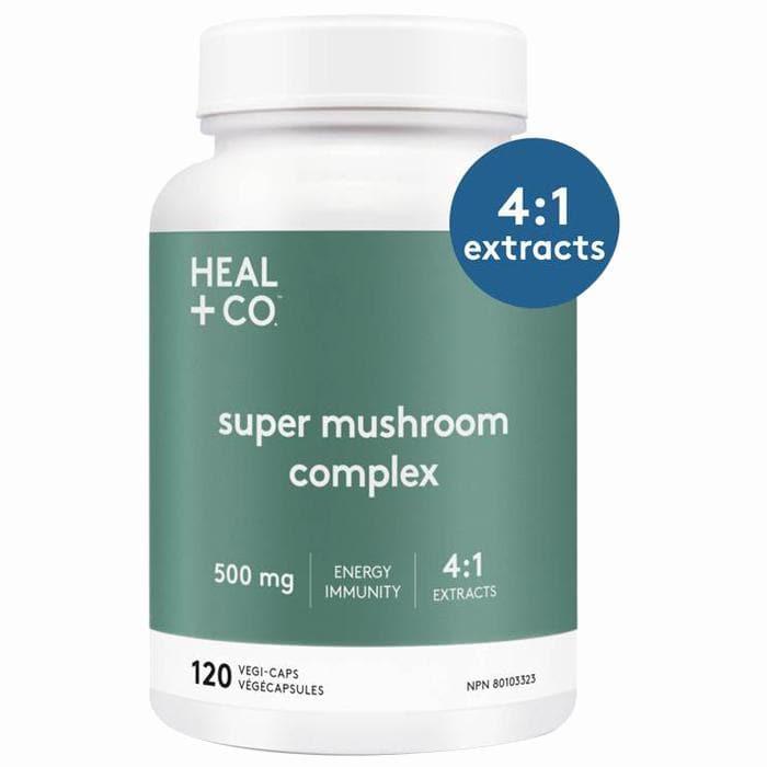 Heal + Co. - Super Mushroom Complex (4:1) 500mg, 120 Capsules