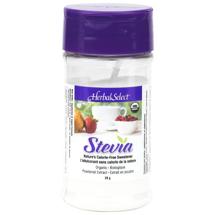 Herbal Select - Organic Stevia Extract Powder, 28g