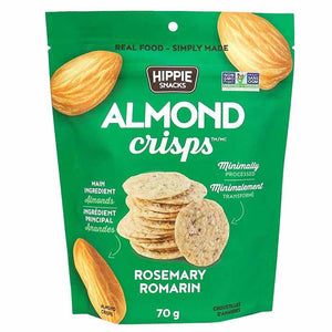 Hippie Snacks - Almond Crisps, 70g | Assorted Flavours