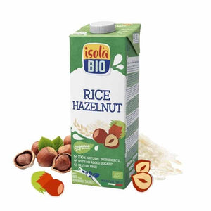 Isola Bio - Organic Rice and Hazelnut Drink, 1L