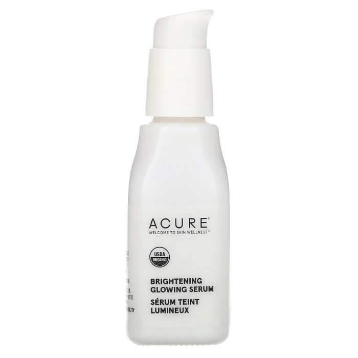 Acure - Brightening Glowing Serum, 30ml - Front
