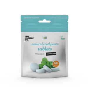 The Humble Co - Plant-Based Toothpaste Tablets - Mint (Fluoride-Free)