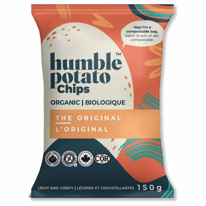 Humble Potato Chips - Organic Potato Chips - The Original, 150g