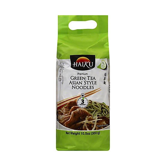 I-D Foods Corporation - Haiku ,300g, Green Tea Asian Style Noodles