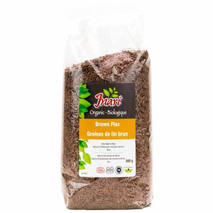 INARI - Organic Brown Flax Seeds, 800g