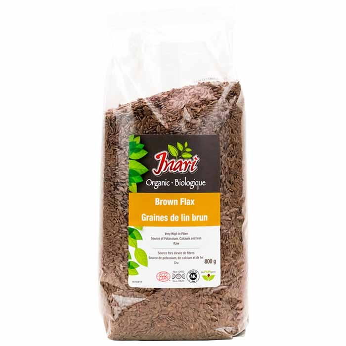 INARI - Org Brown Flax Seeds (Whl), 800g